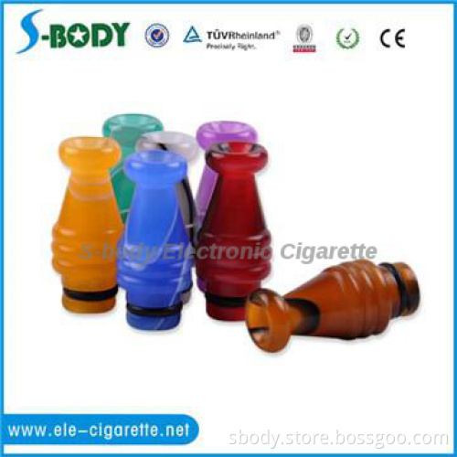 Novel pieces revolvable drip tip wholesale 510 e-cigar mouthpiece